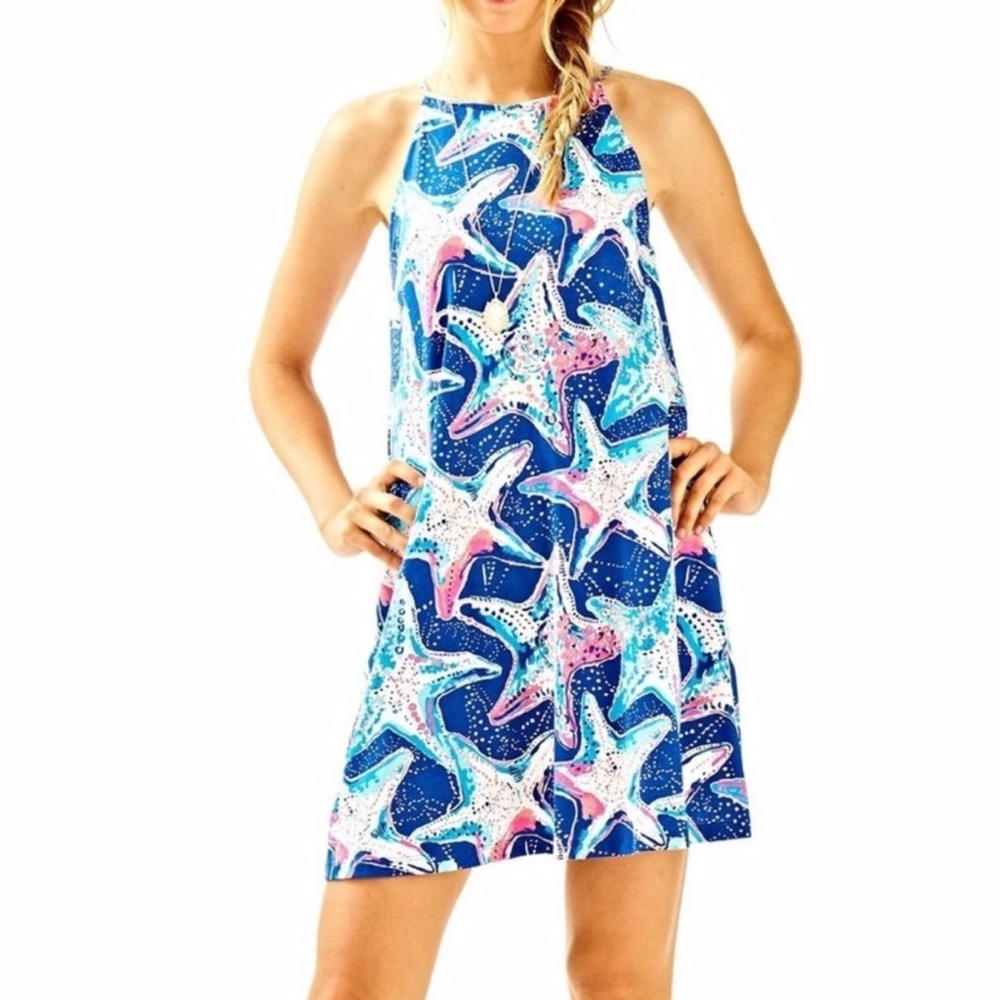 Lilly Pulitzer Starfish Print Swing Dress